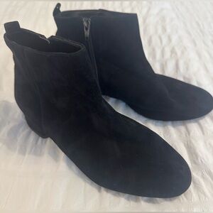 Gianni Bini Dillards Black Ankle Booties Size 5 (Big Girl)